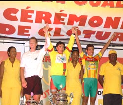 Tour de la Guadeloupe 2008 : Remise de récompenses