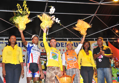 Tour de la Guadeloupe 2010 : Remise des récompenses et réactions