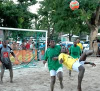 Tournoi Beach Soccer : Détection équipe de France
