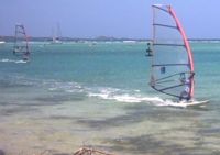 12 heures du Lagon de Saint-François en planche à voile