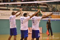 1er tour qualificatif Coupe du Monde 2018 volley_ La Martinique est restée soudée.