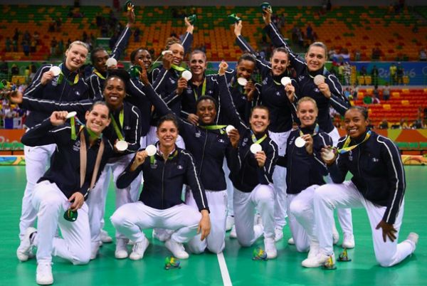 équipe france féminine_vice champion olympique