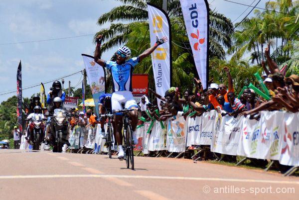 Tour Guyane 2016_etape5_vainqueur-exfort