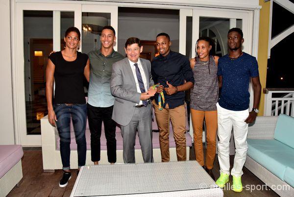 visite Patrice Kanner_ sportif JO