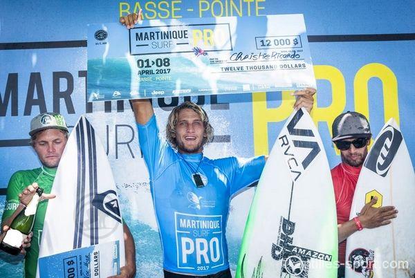 martinique surf pro 2017_podium