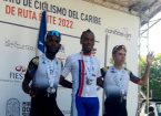championnat caraibe2022-podium route hommes